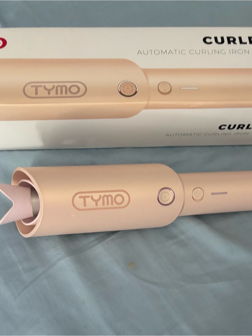 TYMO Automatic Curling Iron in Soft Pink